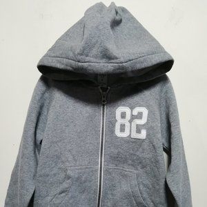 BNWT Carters Kids Hoodie Jacket Gray Size 5